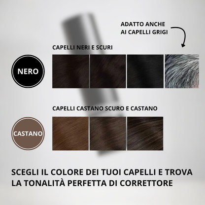 Fullhair V2 -  Nasconde istantaneamente il diradamento dei capelli